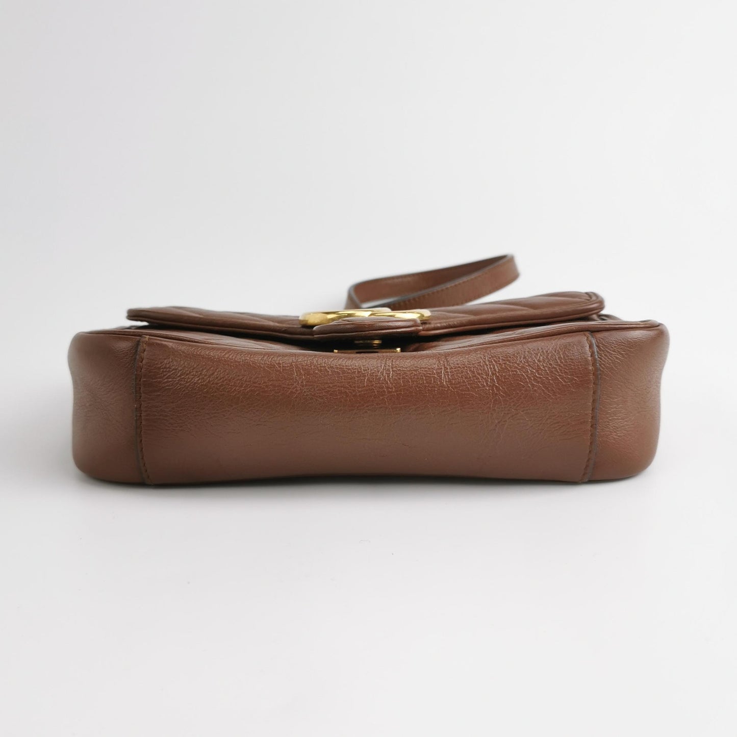 Gucci - Marmont - Leather - Brown - (mini)