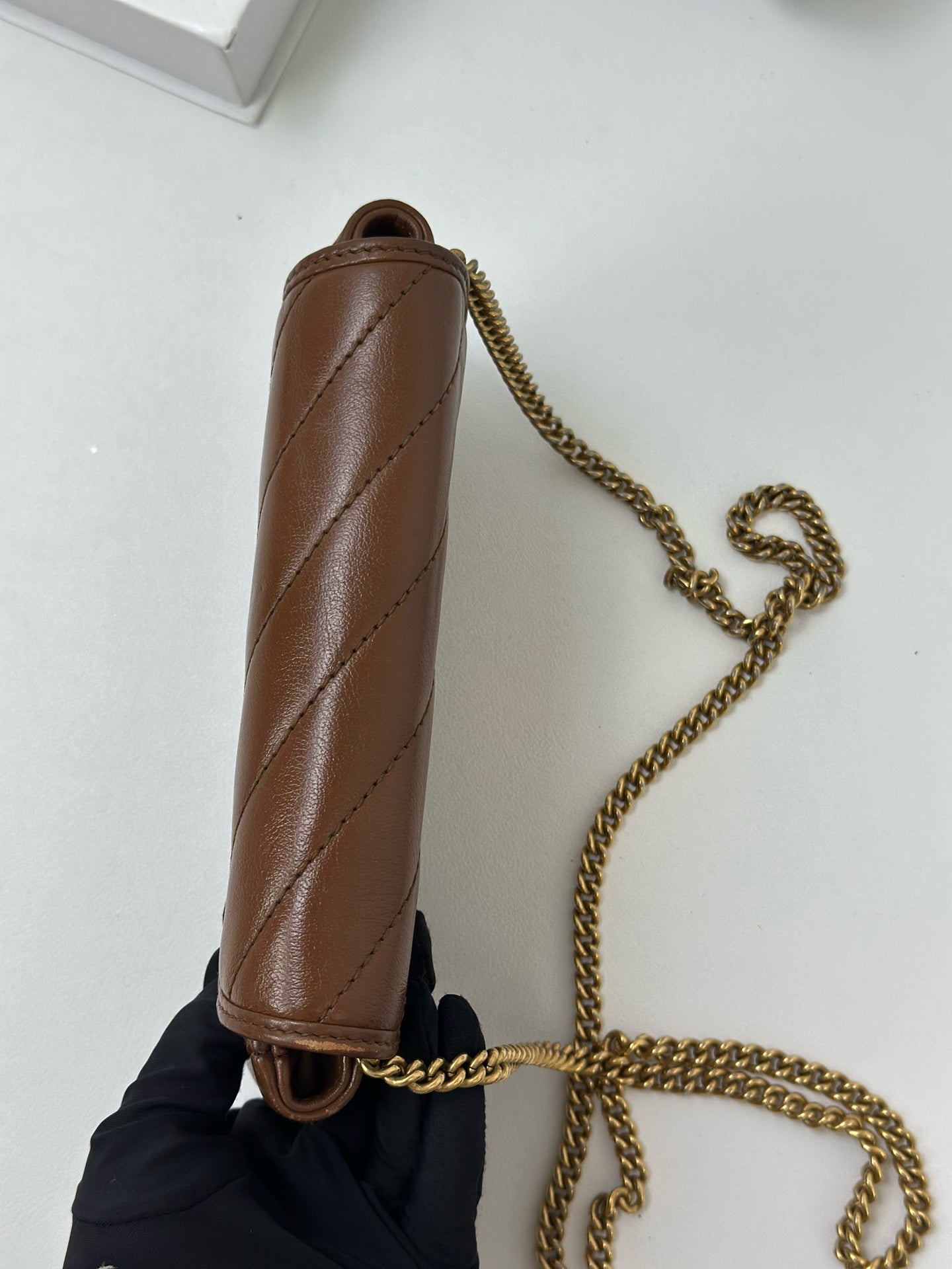 Gucci - Marmont - Leather - Brown - (mini)