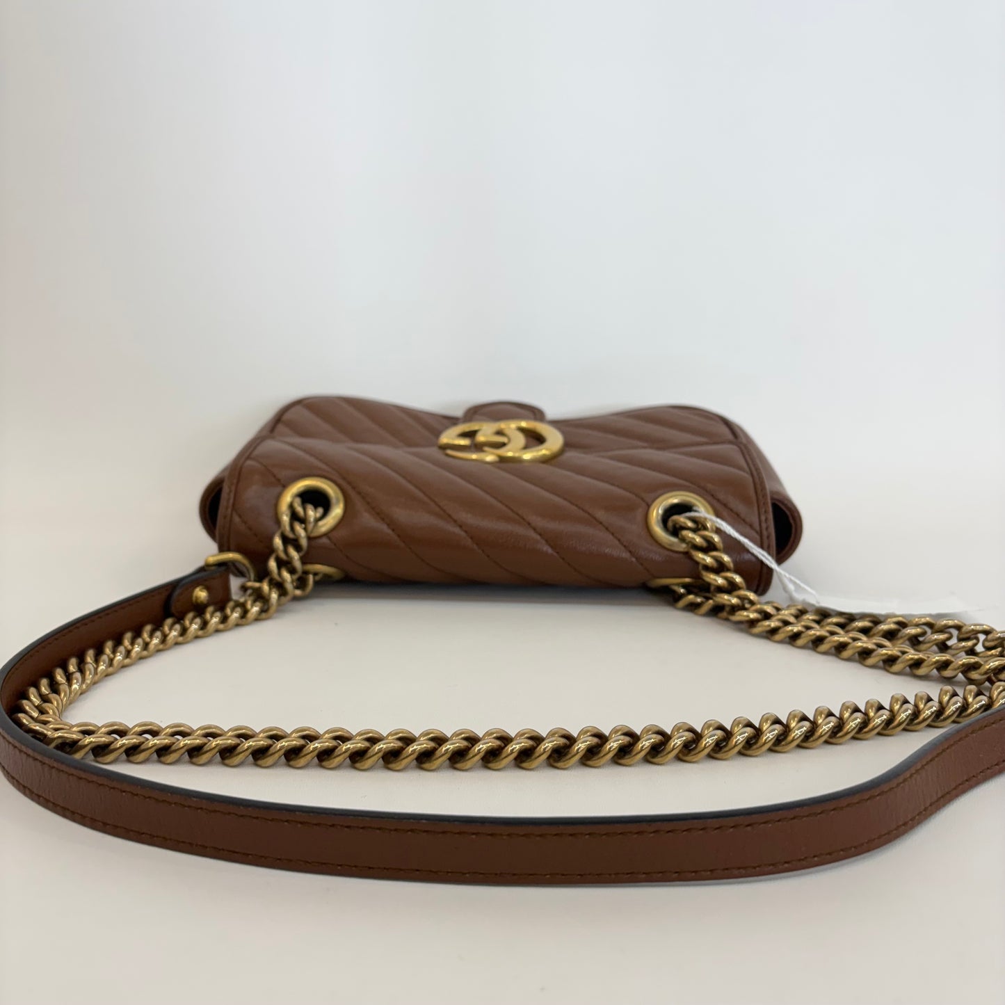 Gucci - Marmont - Leather - Brown - (mini)
