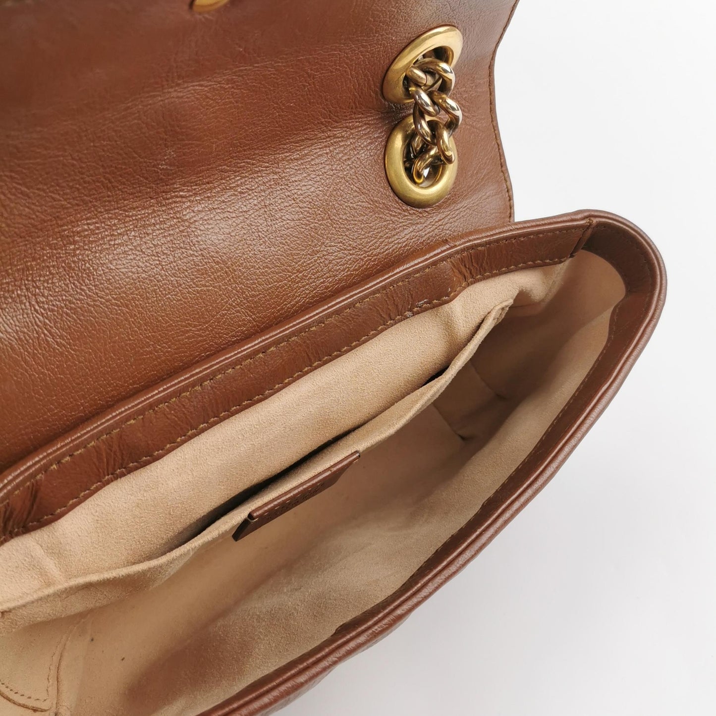 Gucci - Marmont - Leather - Brown - (mini)