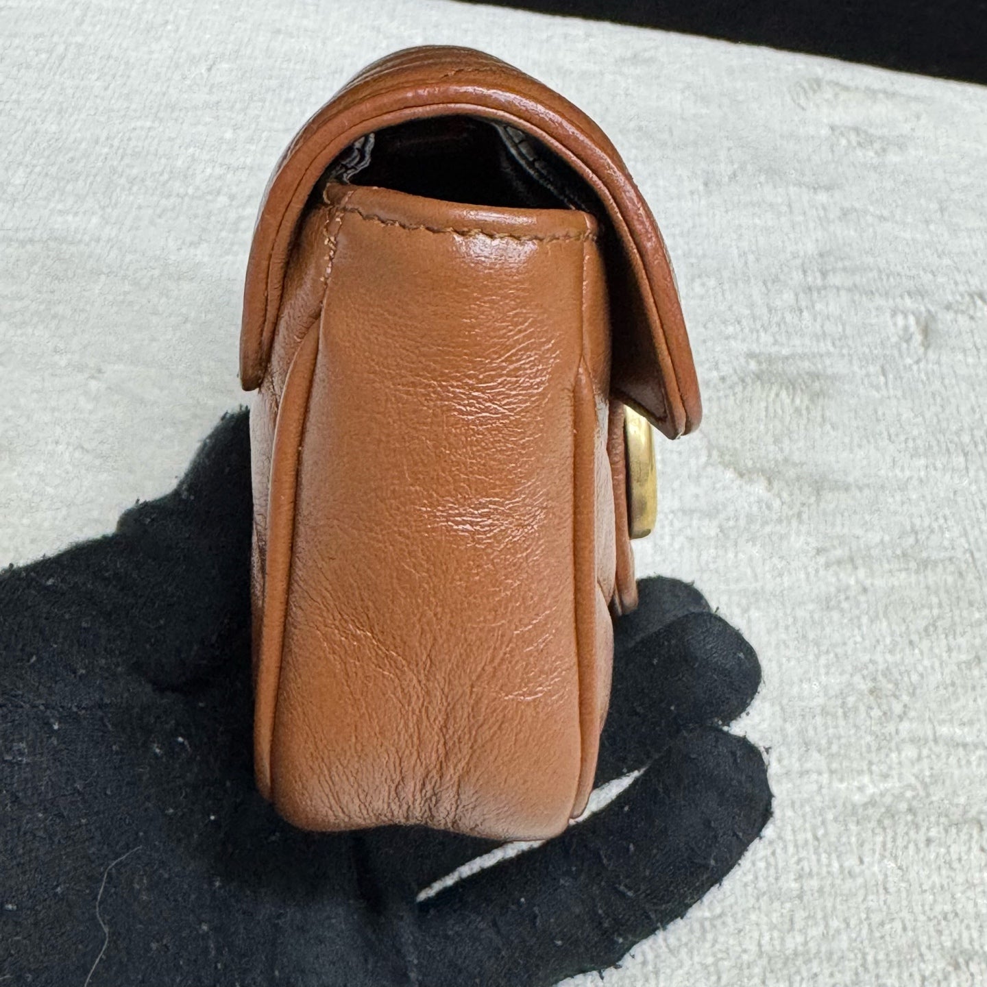 Gucci - Marmont - Leather - Brown - (mini)