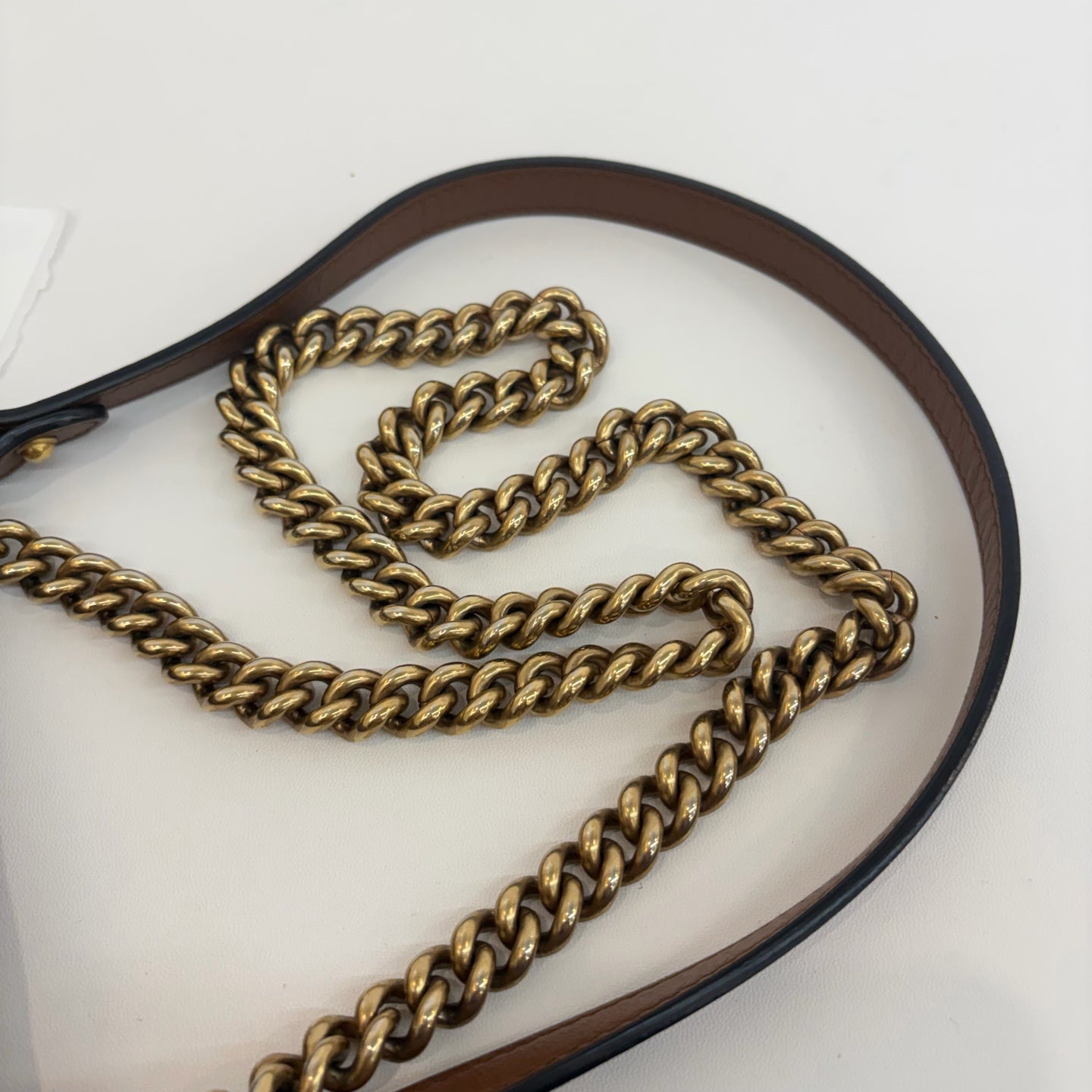 Gucci - Marmont - Leather - Brown - (mini)