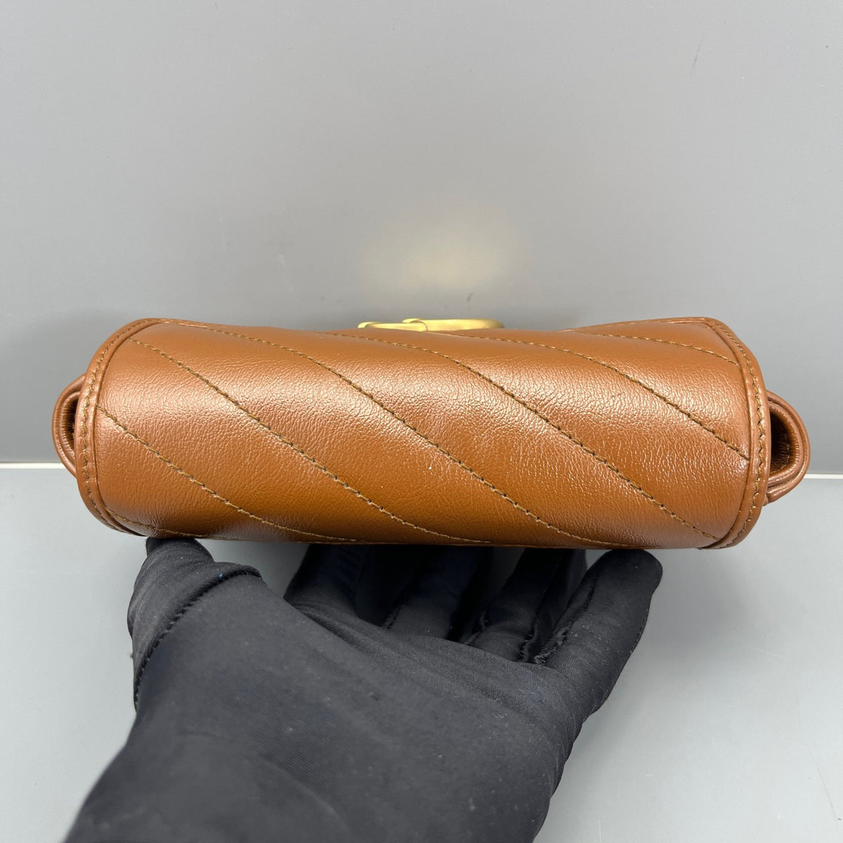 Gucci - Marmont - Leather - Brown - (mini)