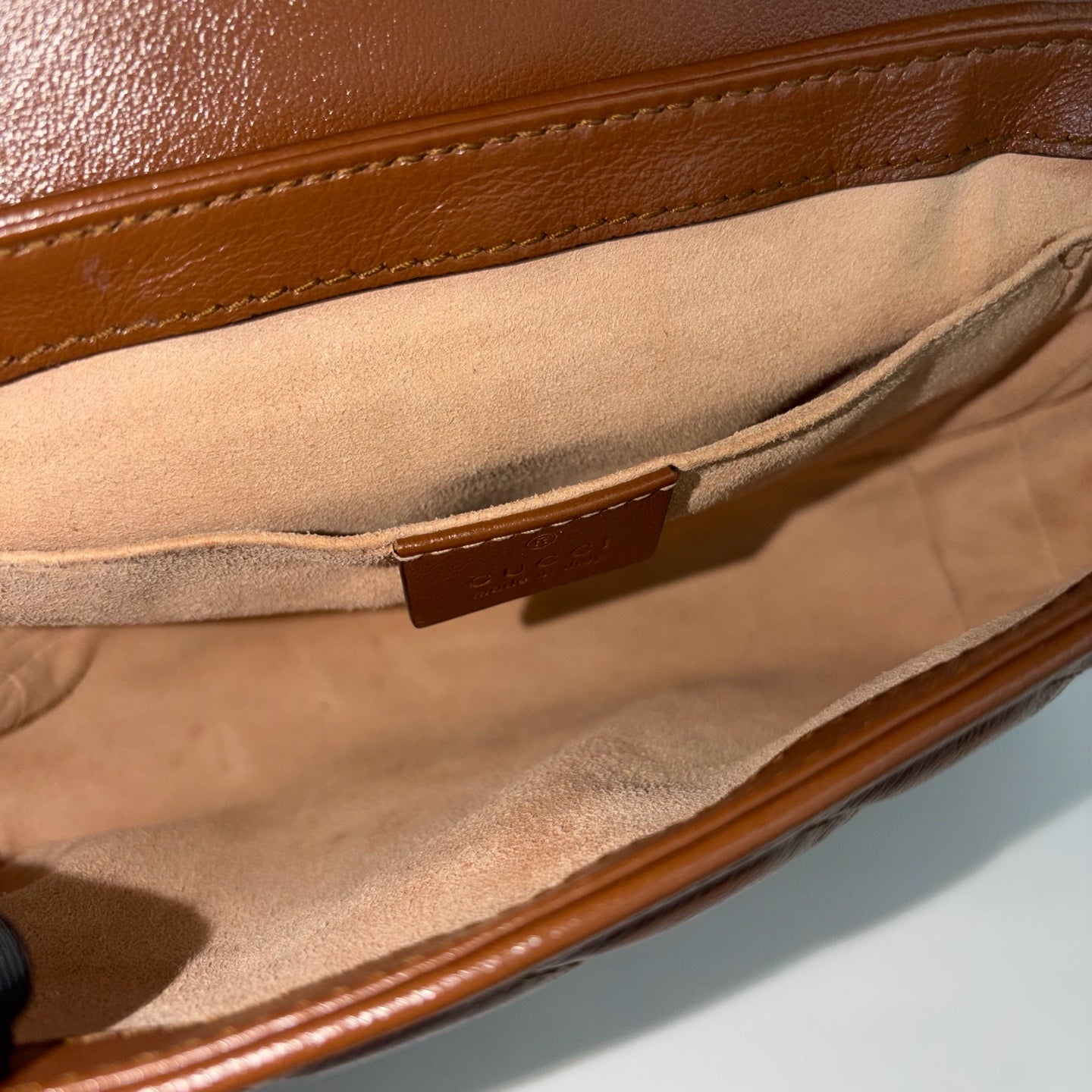 Gucci - Marmont - Leather - Brown - (mini)