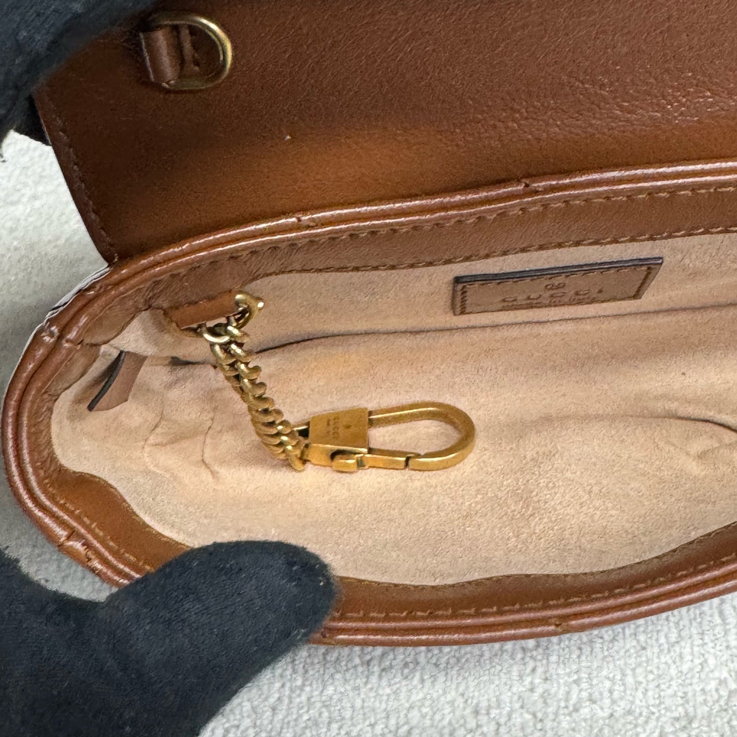 Gucci - Marmont - Leather - Brown - (mini)
