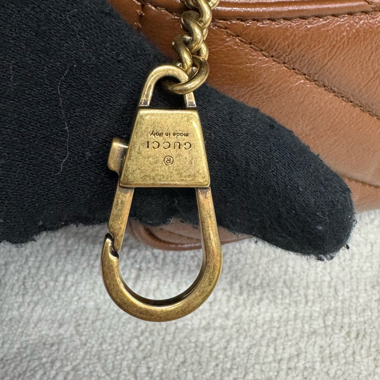 Gucci - Marmont - Leather - Brown - (mini)
