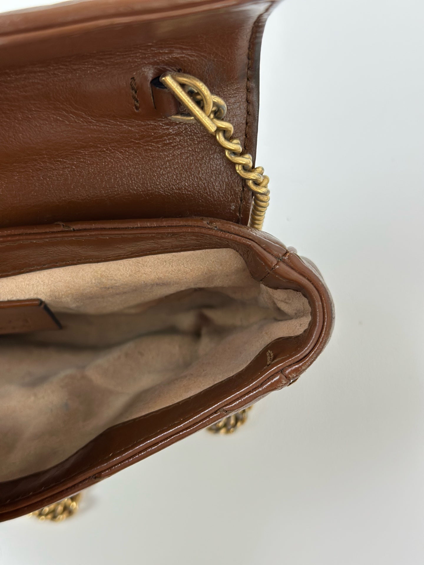 Gucci - Marmont - Leather - Brown - (mini)