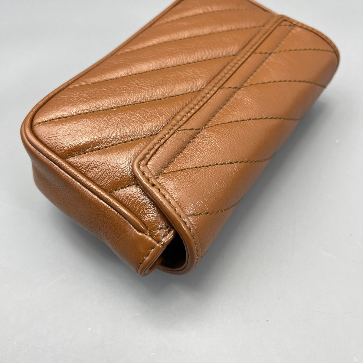 Gucci - Marmont - Leather - Brown - (mini)
