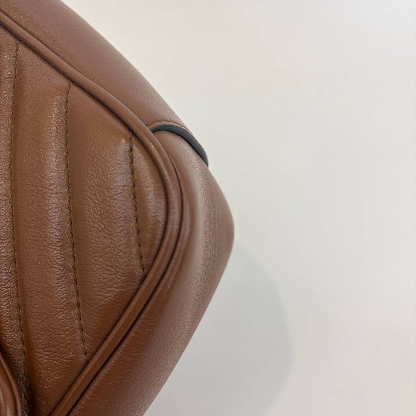 Gucci - Marmont - Leather - Brown - (mini)