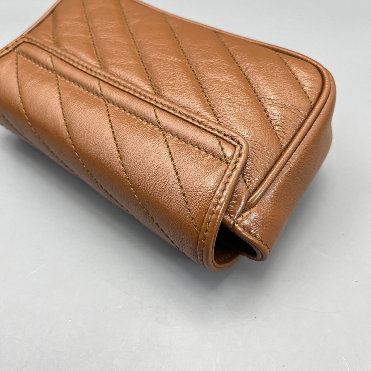Gucci - Marmont - Leather - Brown - (mini)