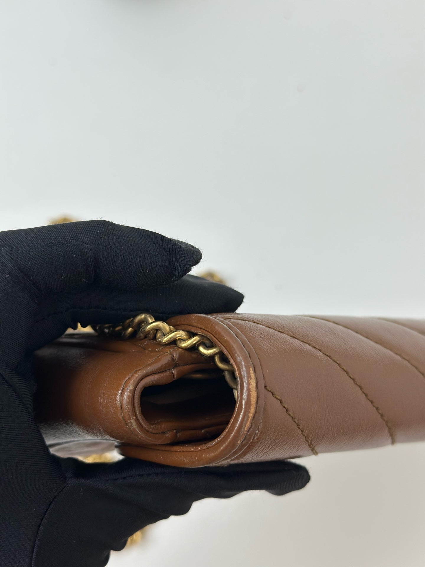 Gucci - Marmont - Leather - Brown - (mini)