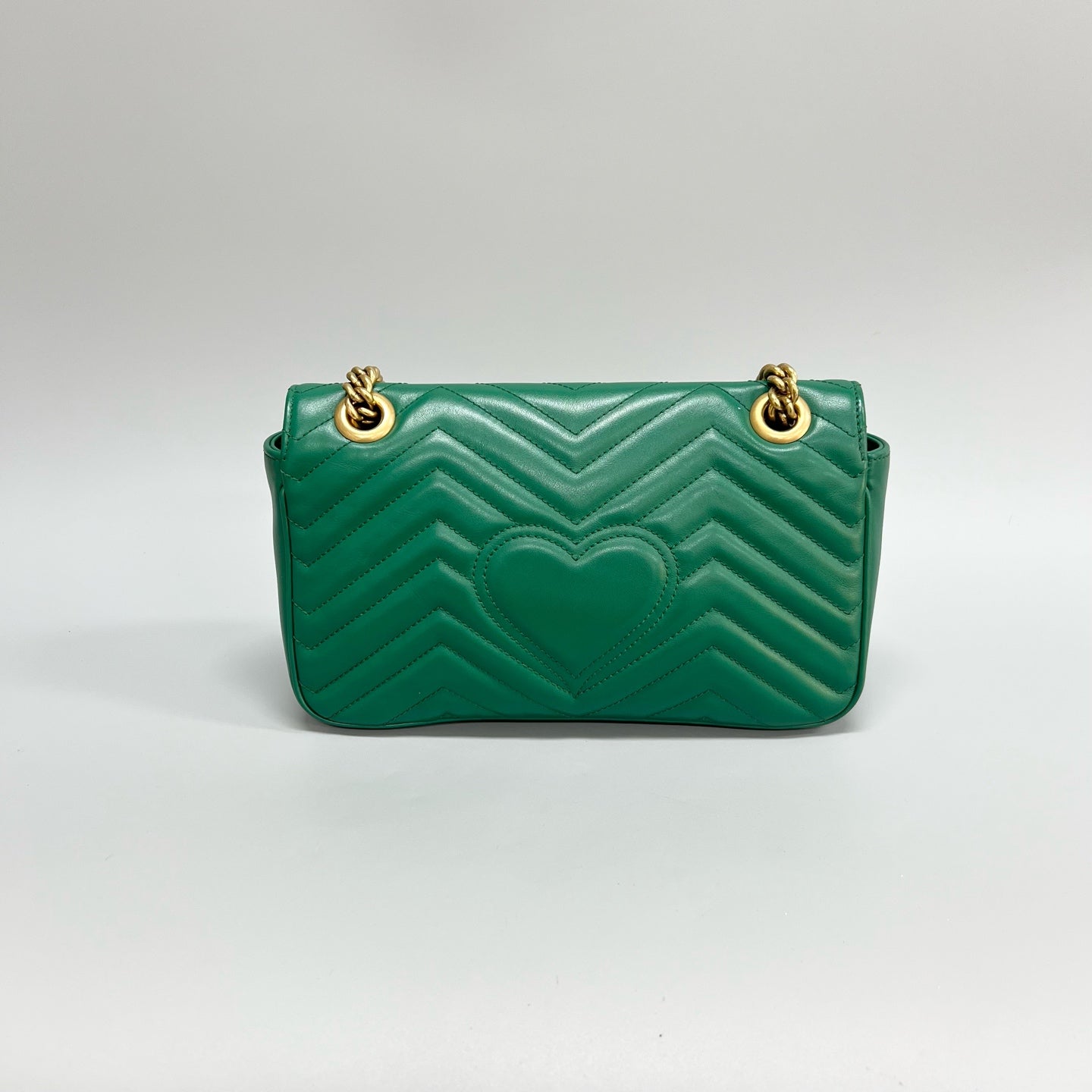 Gucci - Marmont - Leather - Green - (medium)