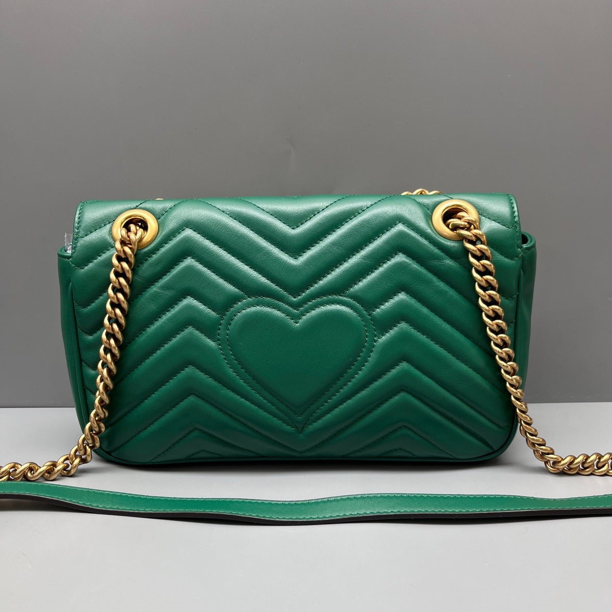 Gucci - Marmont - Leather - Green - (medium)