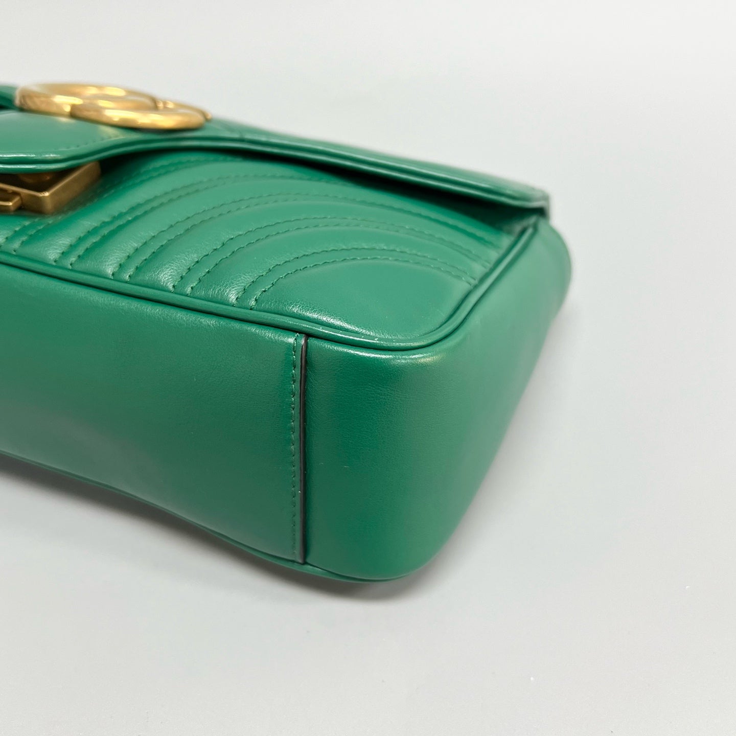 Gucci - Marmont - Leather - Green - (medium)