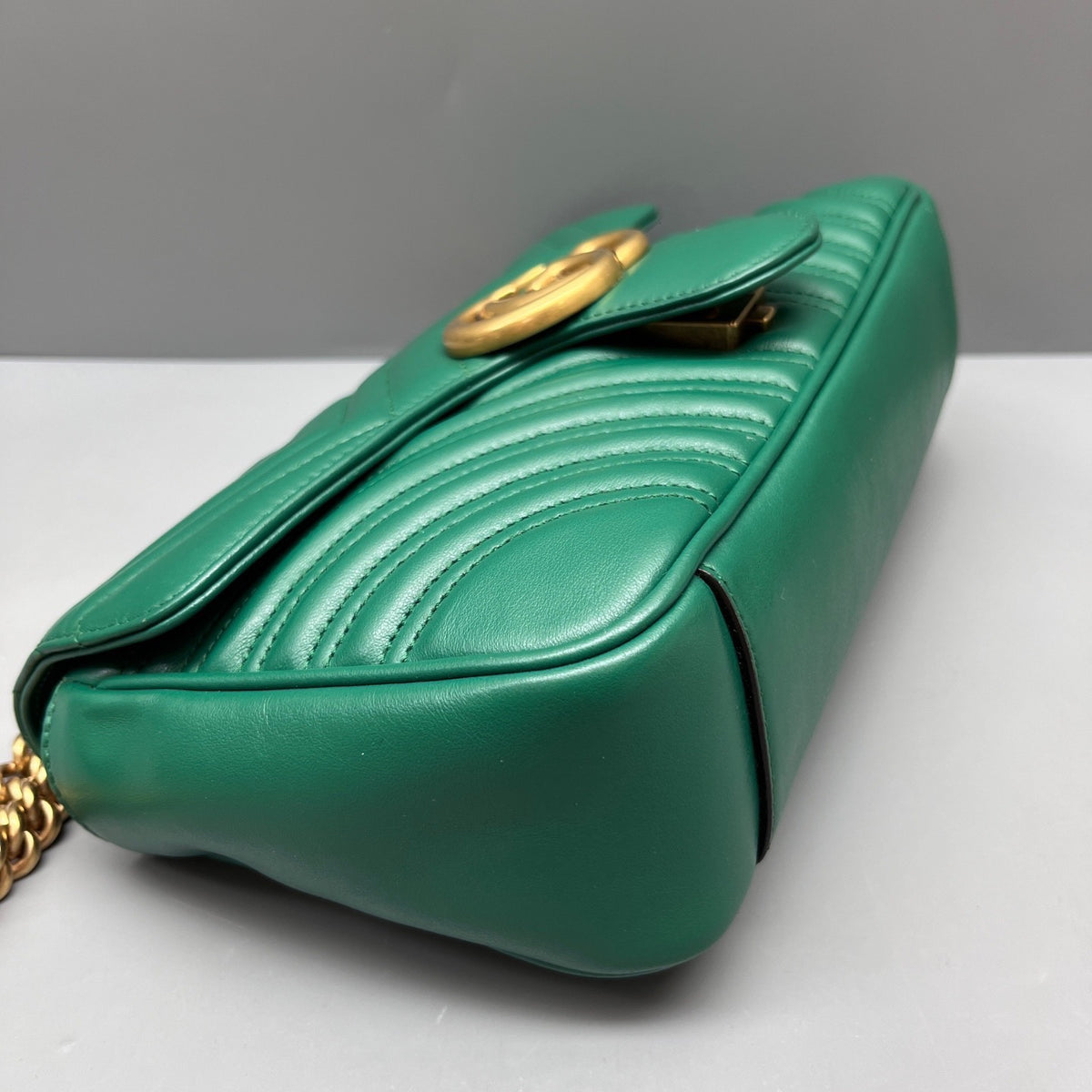 Gucci - Marmont - Leather - Green - (medium)