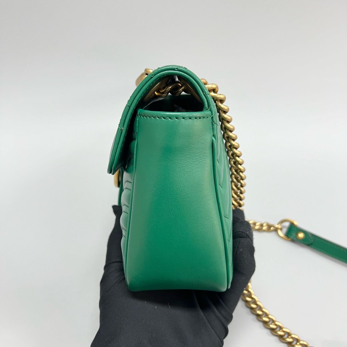 Gucci - Marmont - Leather - Green - (medium)