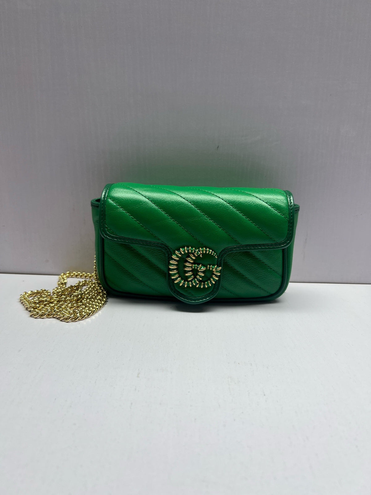 Gucci - Marmont - Leather - Green - (mini)