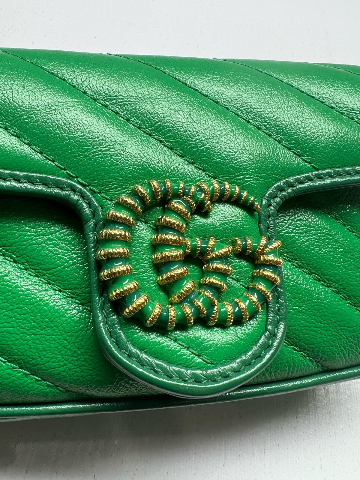 Gucci - Marmont - Leather - Green - (mini)