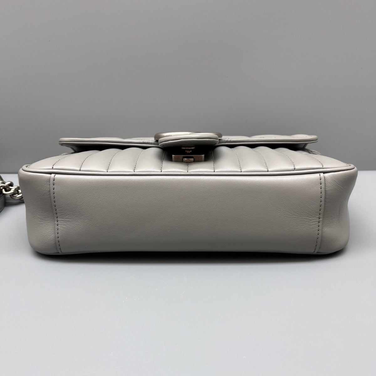 Gucci - Marmont - Leather - Grey - (medium)
