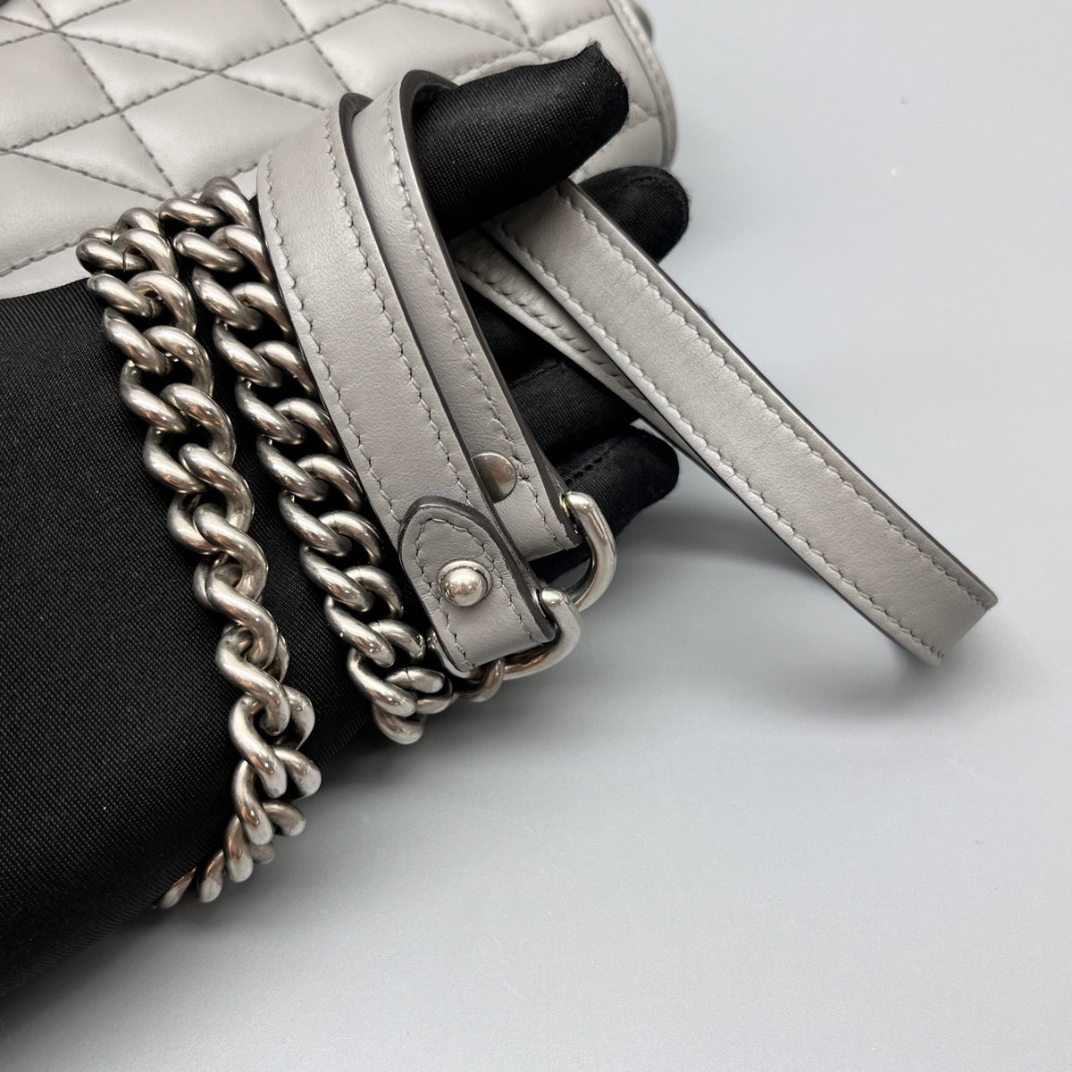 Gucci - Marmont - Leather - Grey - (medium)