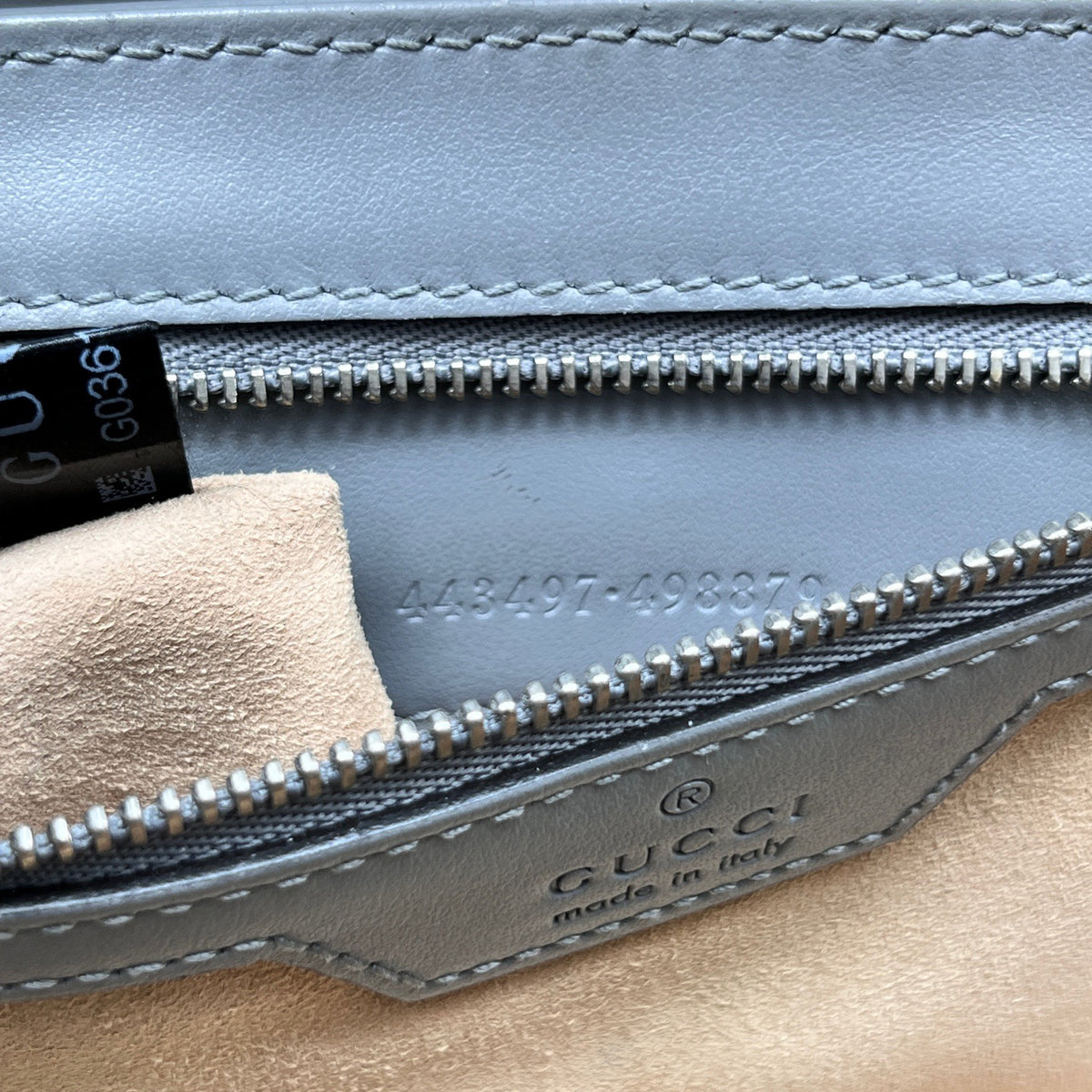 Gucci - Marmont - Leather - Grey - (medium)