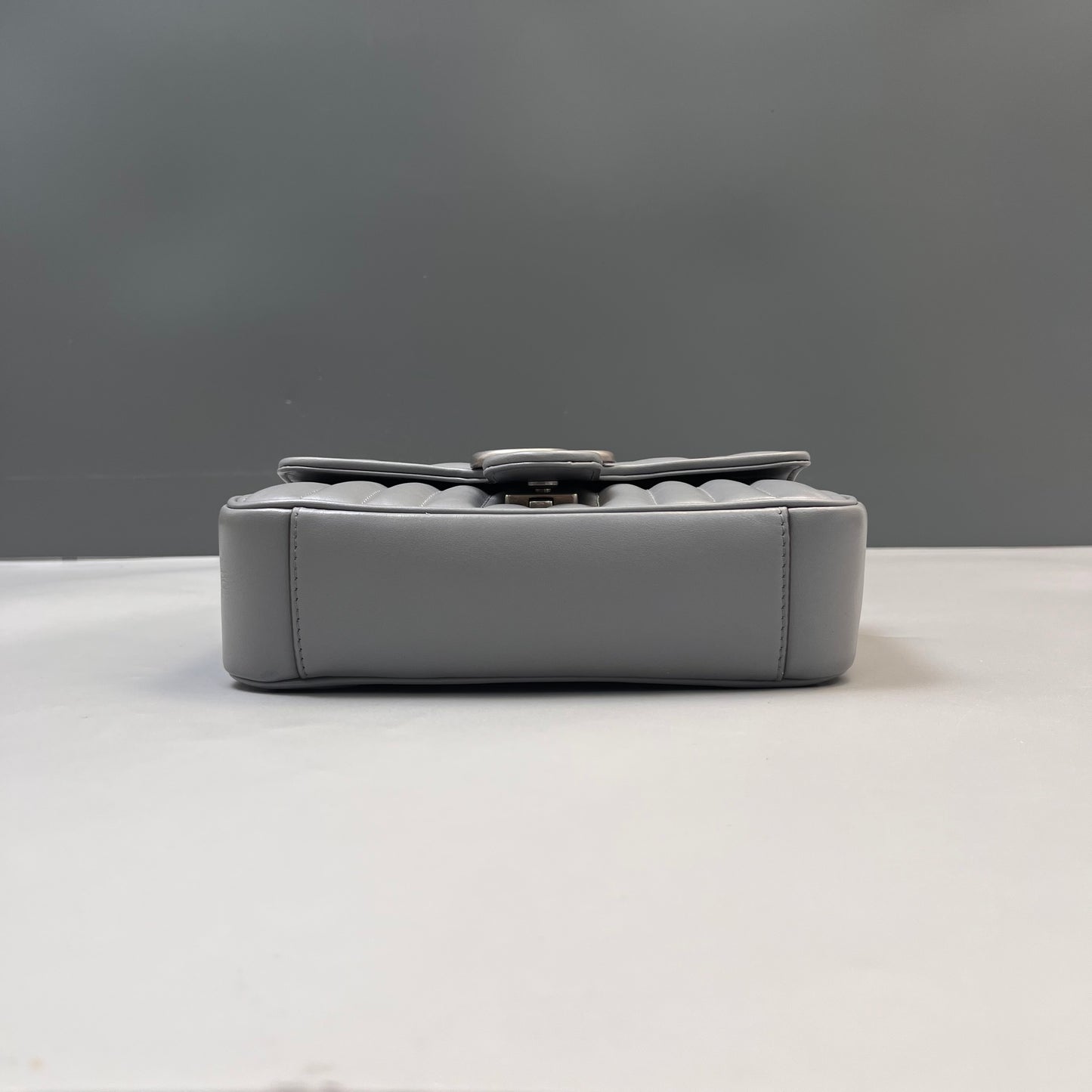 Gucci - Marmont - Leather - Grey - (small)