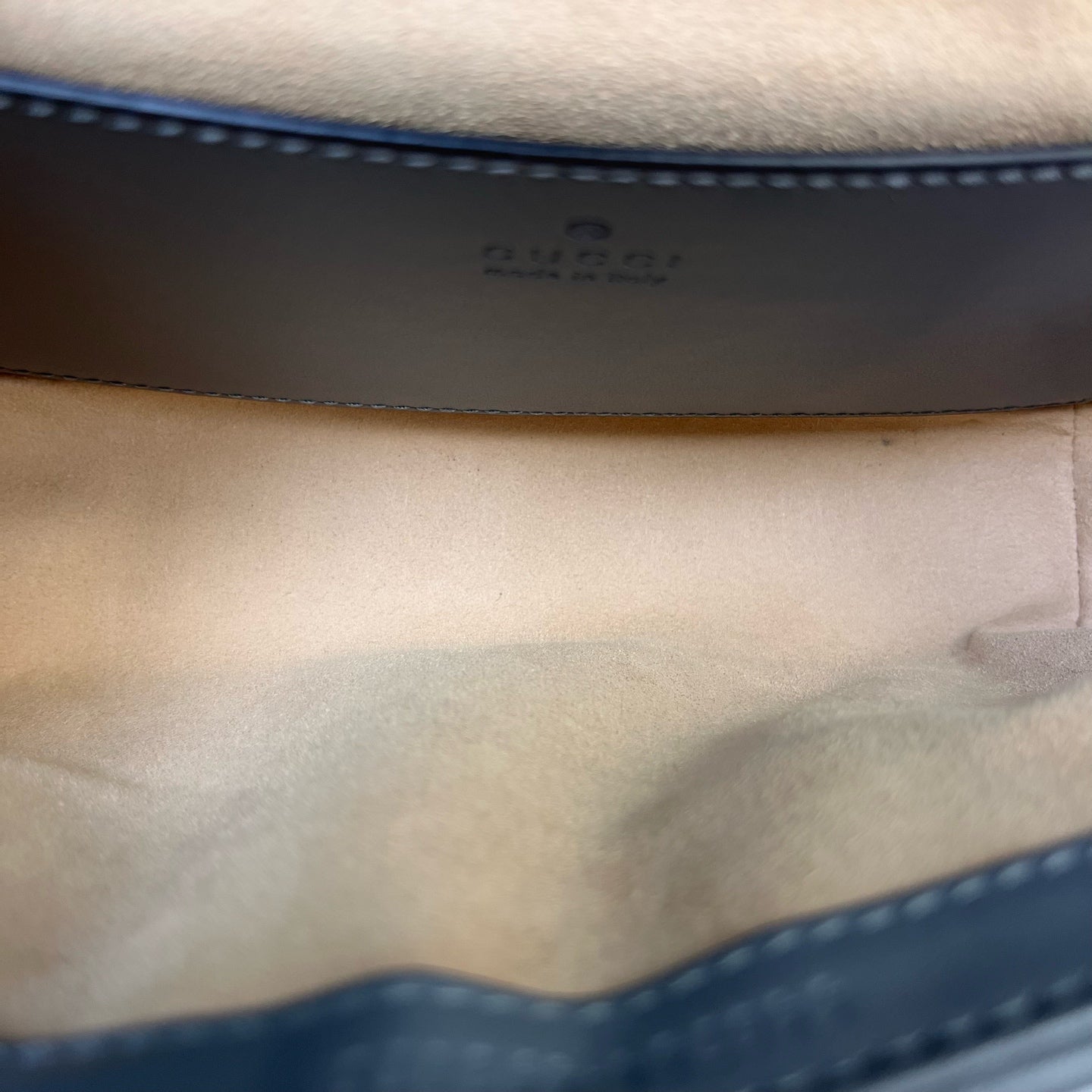 Gucci - Marmont - Leather - Grey - (small)