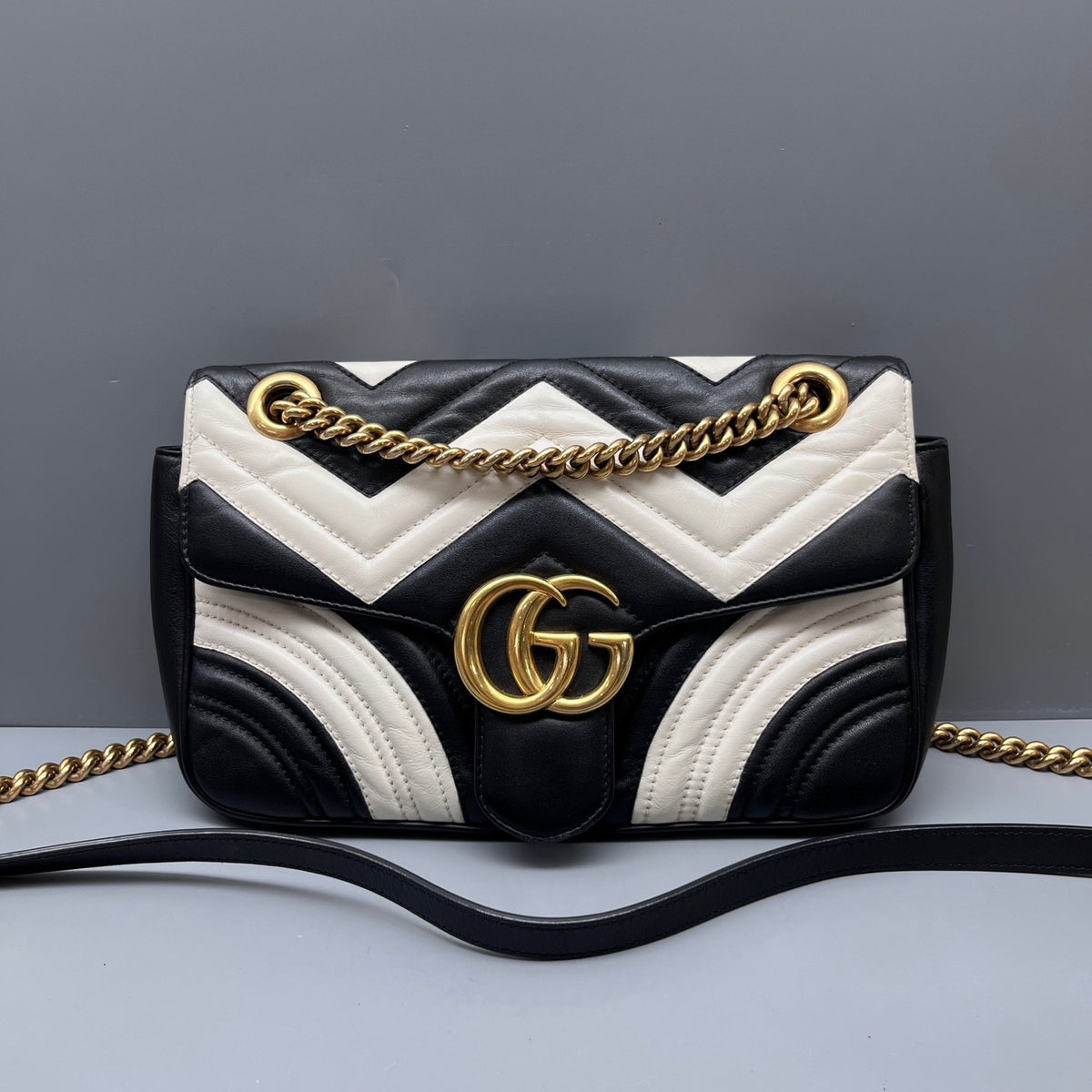Gucci - Marmont - Leather - Multicolour - (medium)