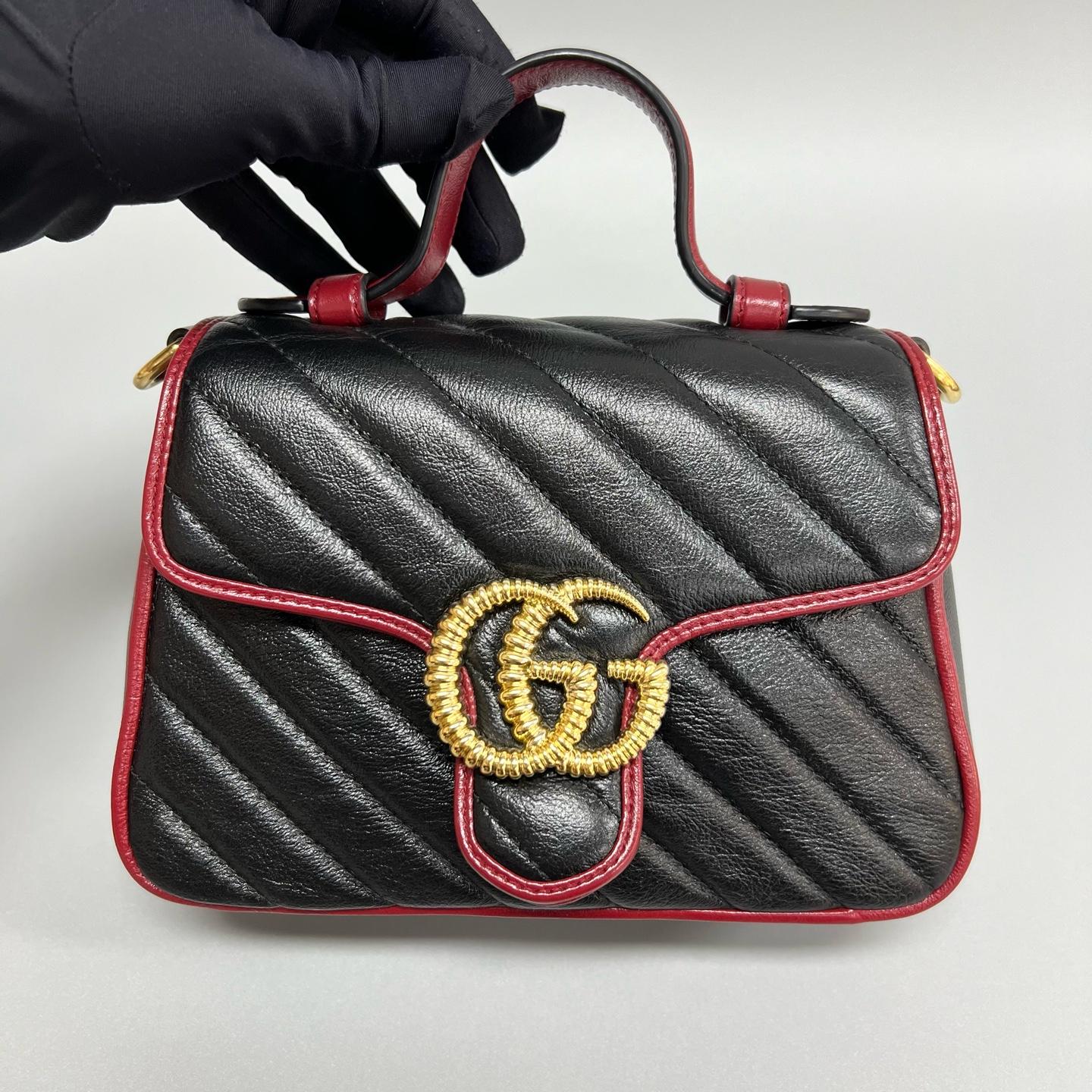 Gucci - Marmont - Leather - Multicolour - (mini)