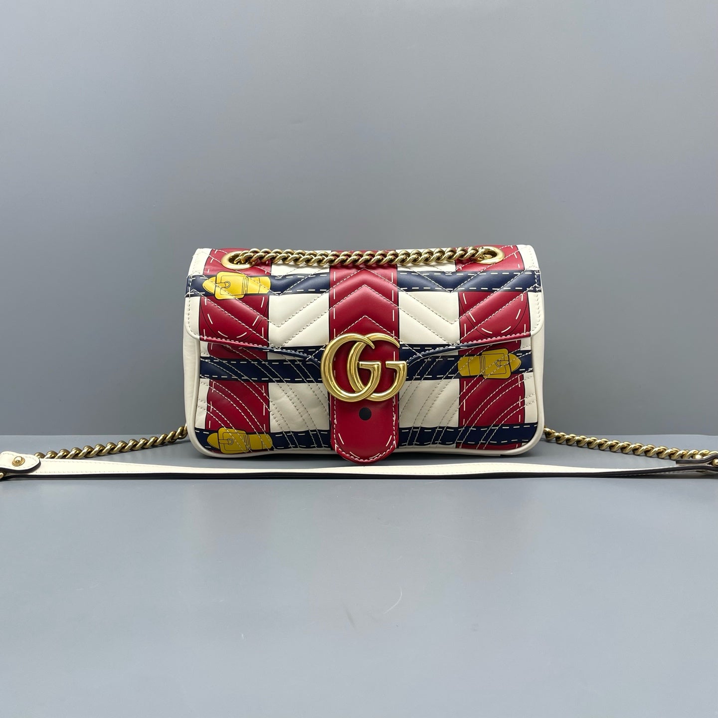 Gucci - Marmont - Leather - Multicolour - (small)