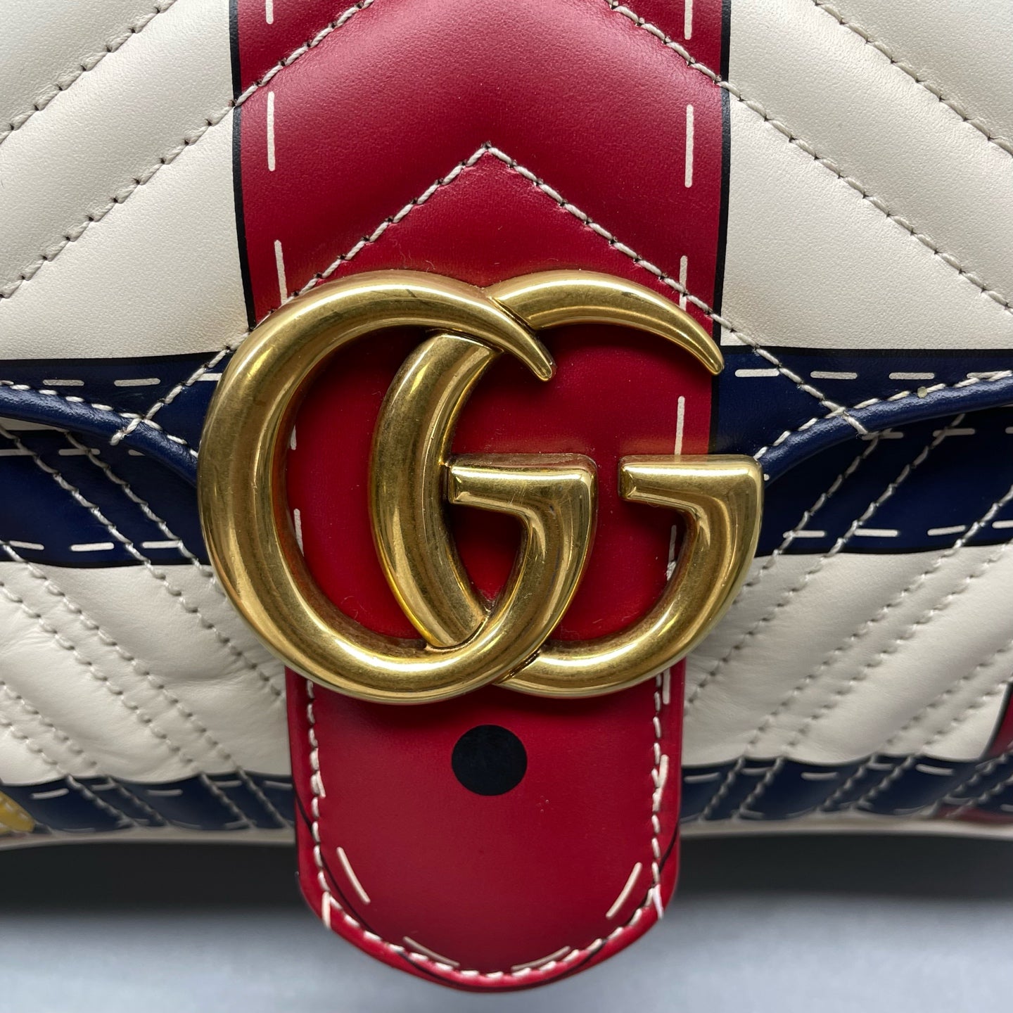 Gucci - Marmont - Leather - Multicolour - (small)