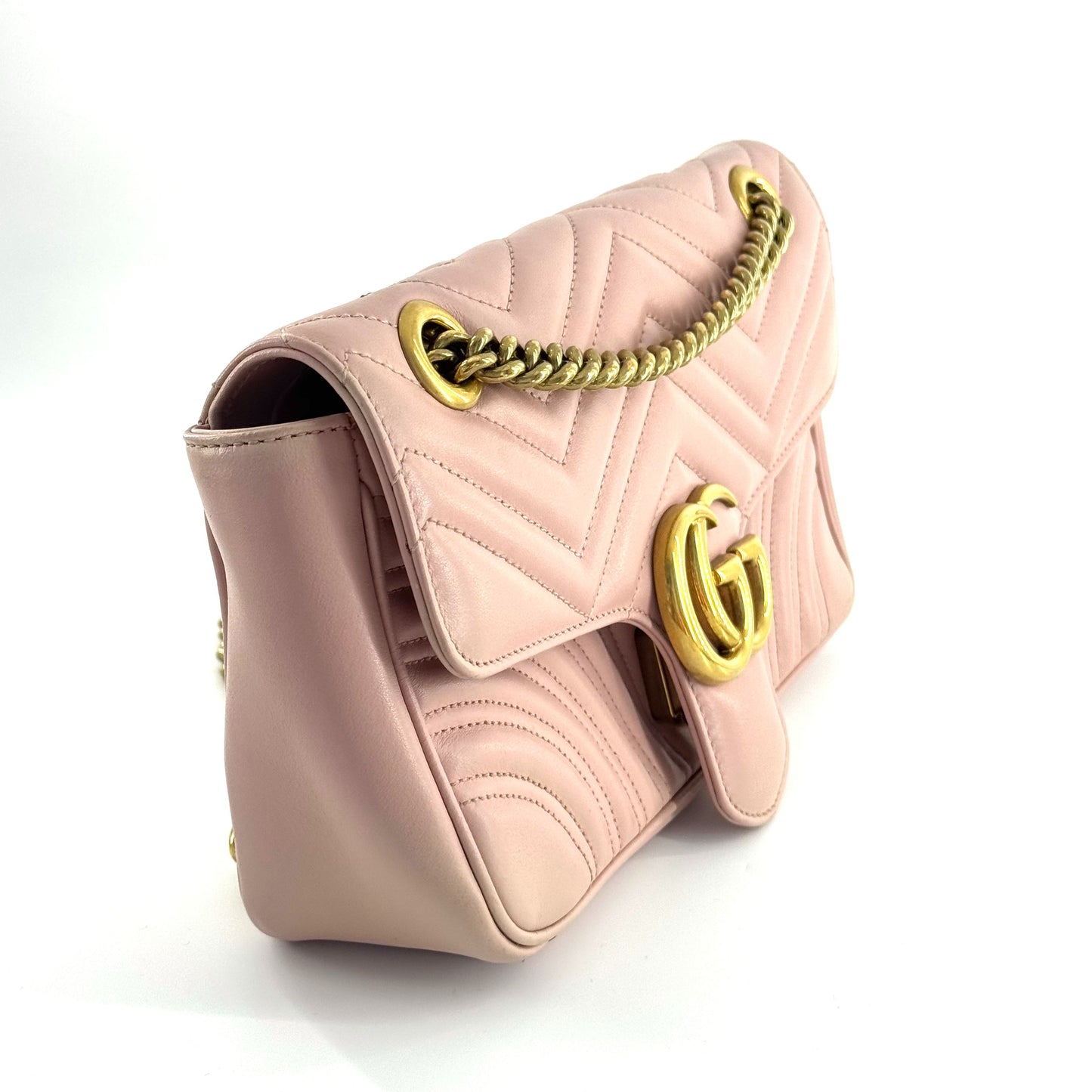 Gucci - Marmont - Leather - Pink - (medium)