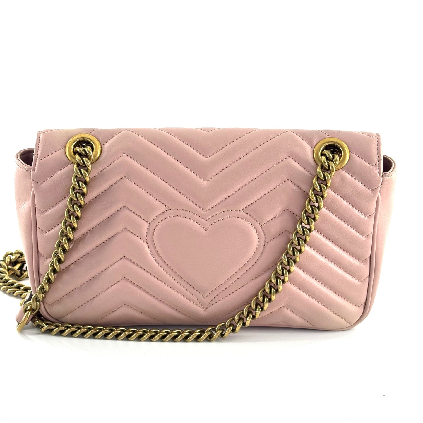 Gucci - Marmont - Leather - Pink - (medium)