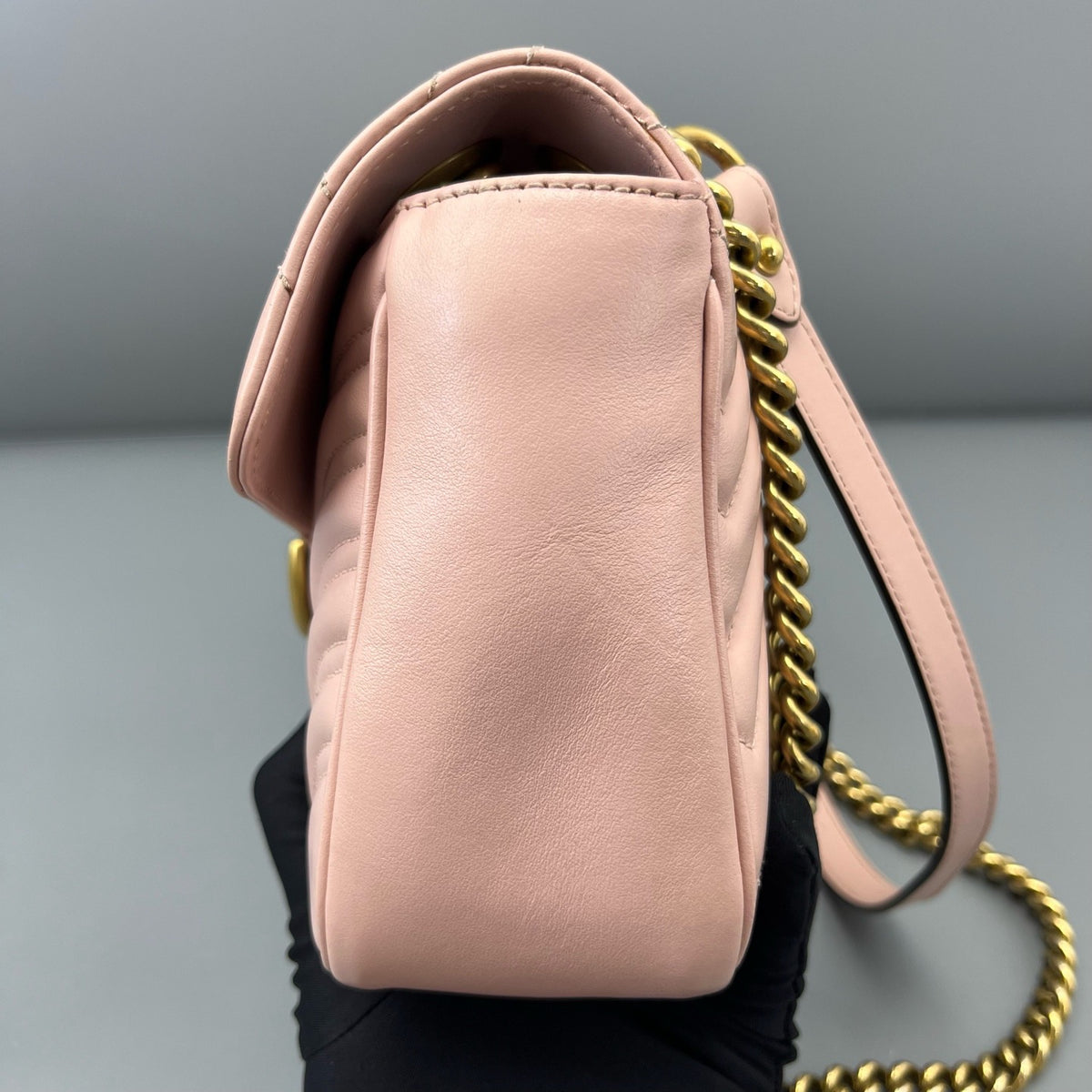 Gucci - Marmont - Leather - Pink - (medium)