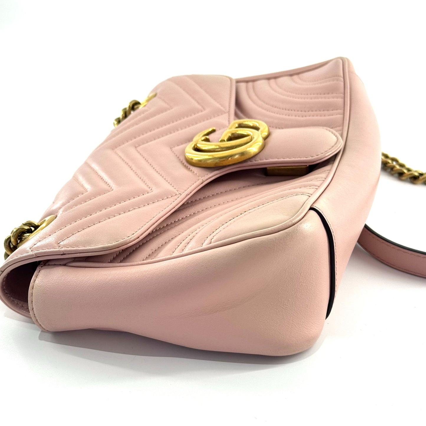 Gucci - Marmont - Leather - Pink - (medium)