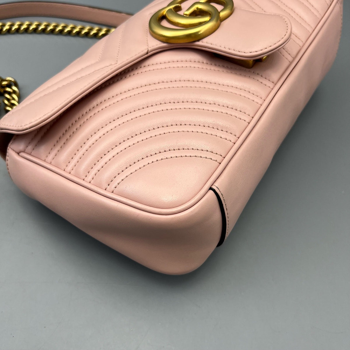 Gucci - Marmont - Leather - Pink - (medium)