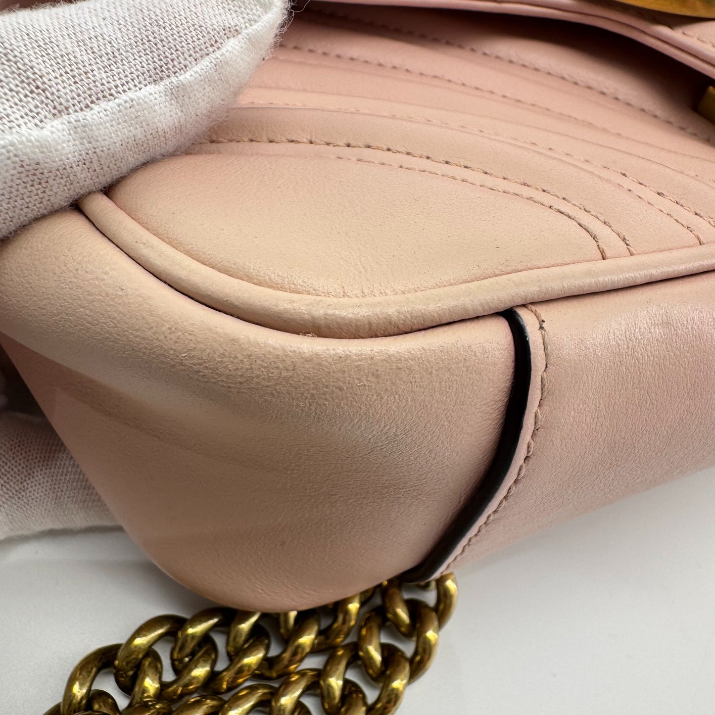 Gucci - Marmont - Leather - Pink - (medium)