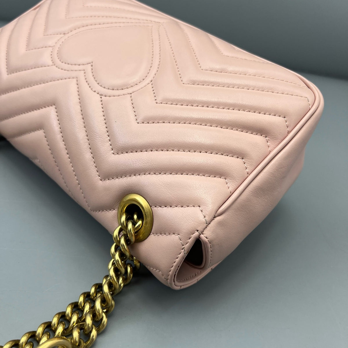 Gucci - Marmont - Leather - Pink - (medium)