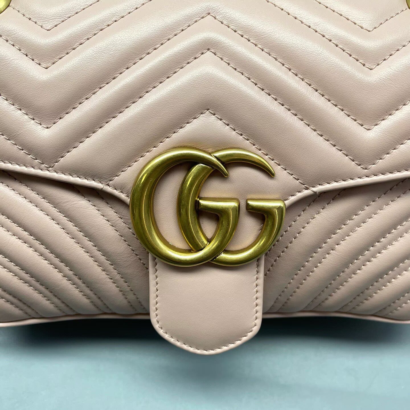 Gucci - Marmont - Leather - Pink - (medium)