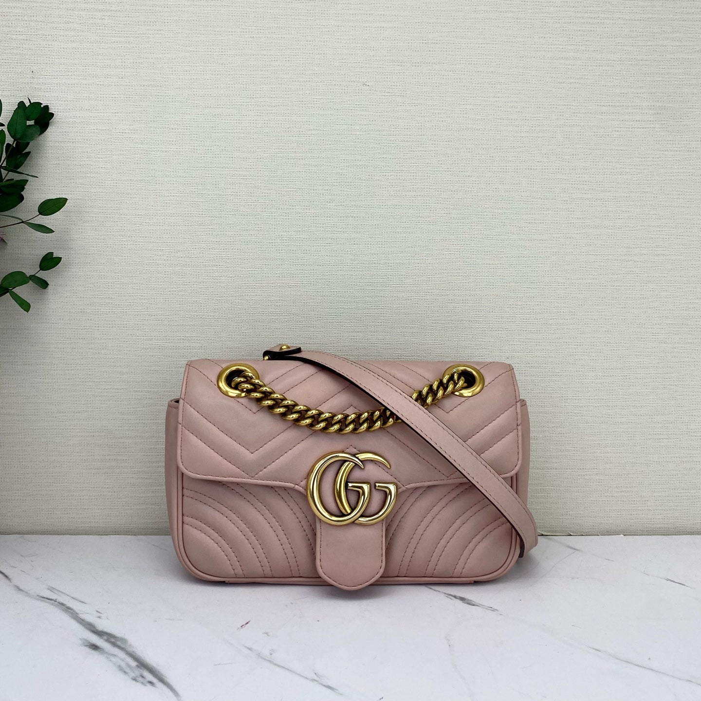 Gucci - Marmont - Leather - Pink - (mini)