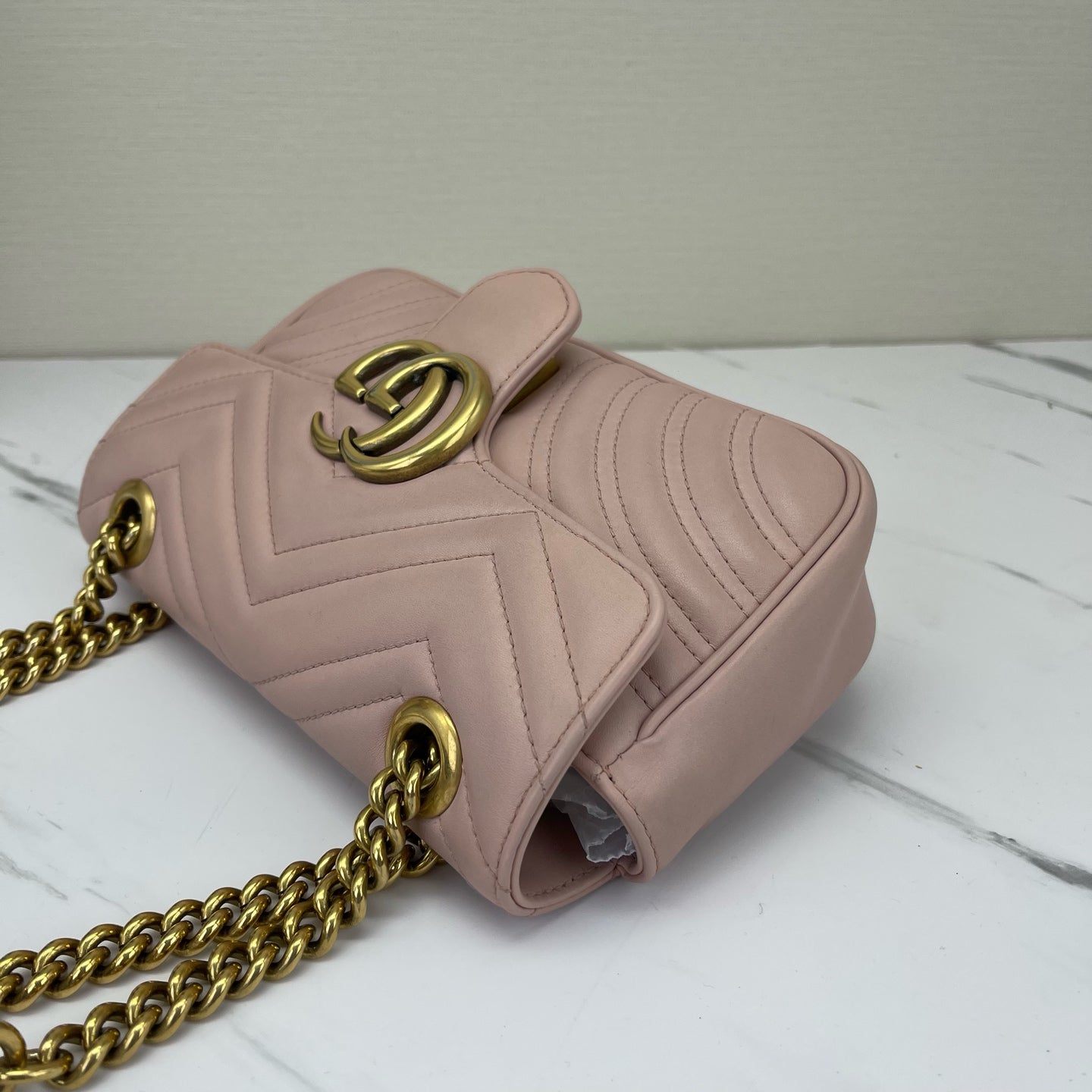 Gucci - Marmont - Leather - Pink - (mini)