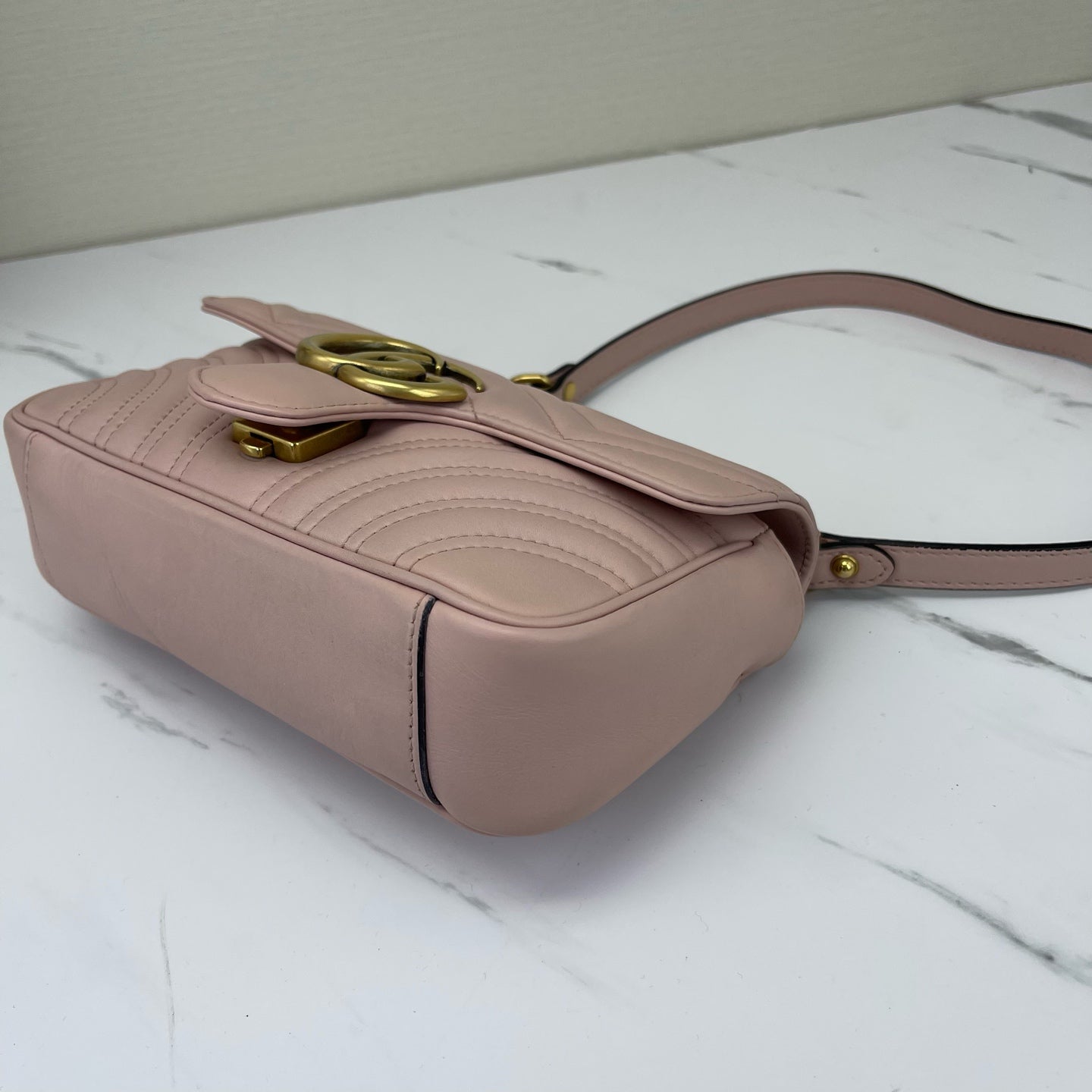 Gucci - Marmont - Leather - Pink - (mini)