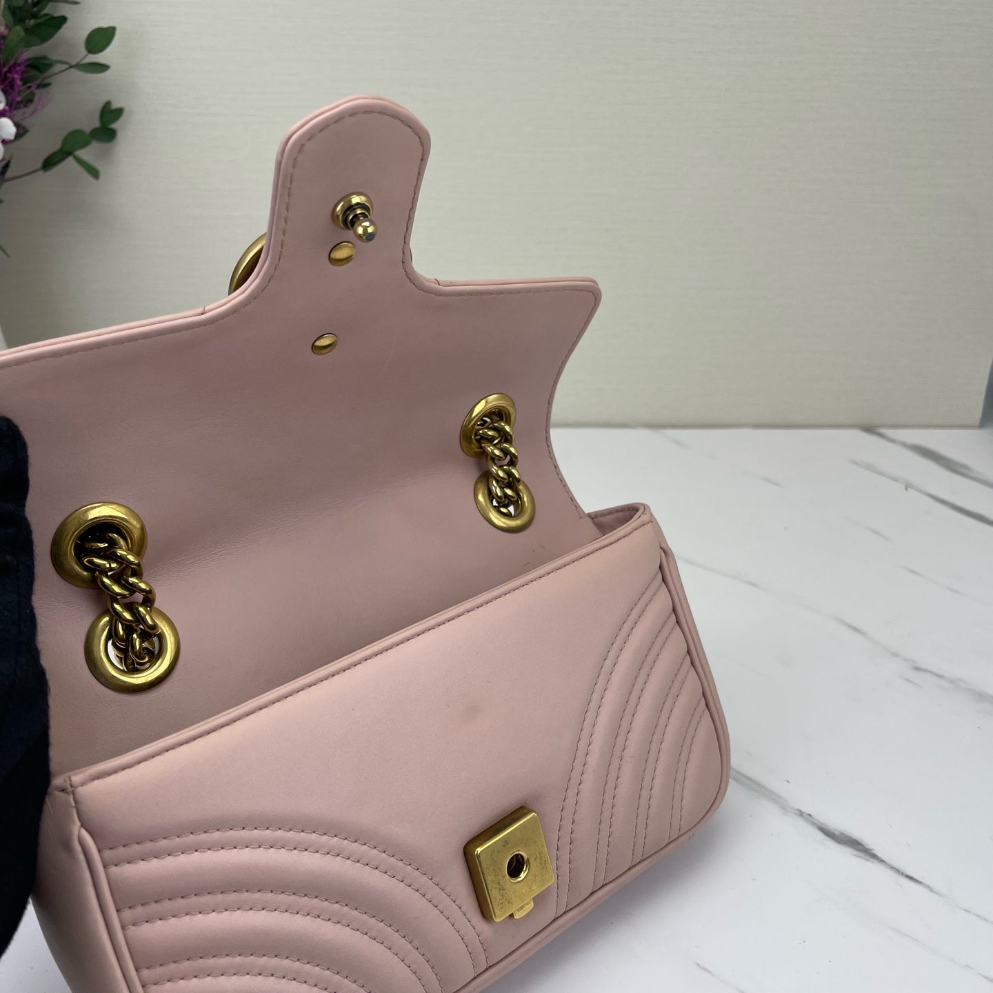 Gucci - Marmont - Leather - Pink - (mini)