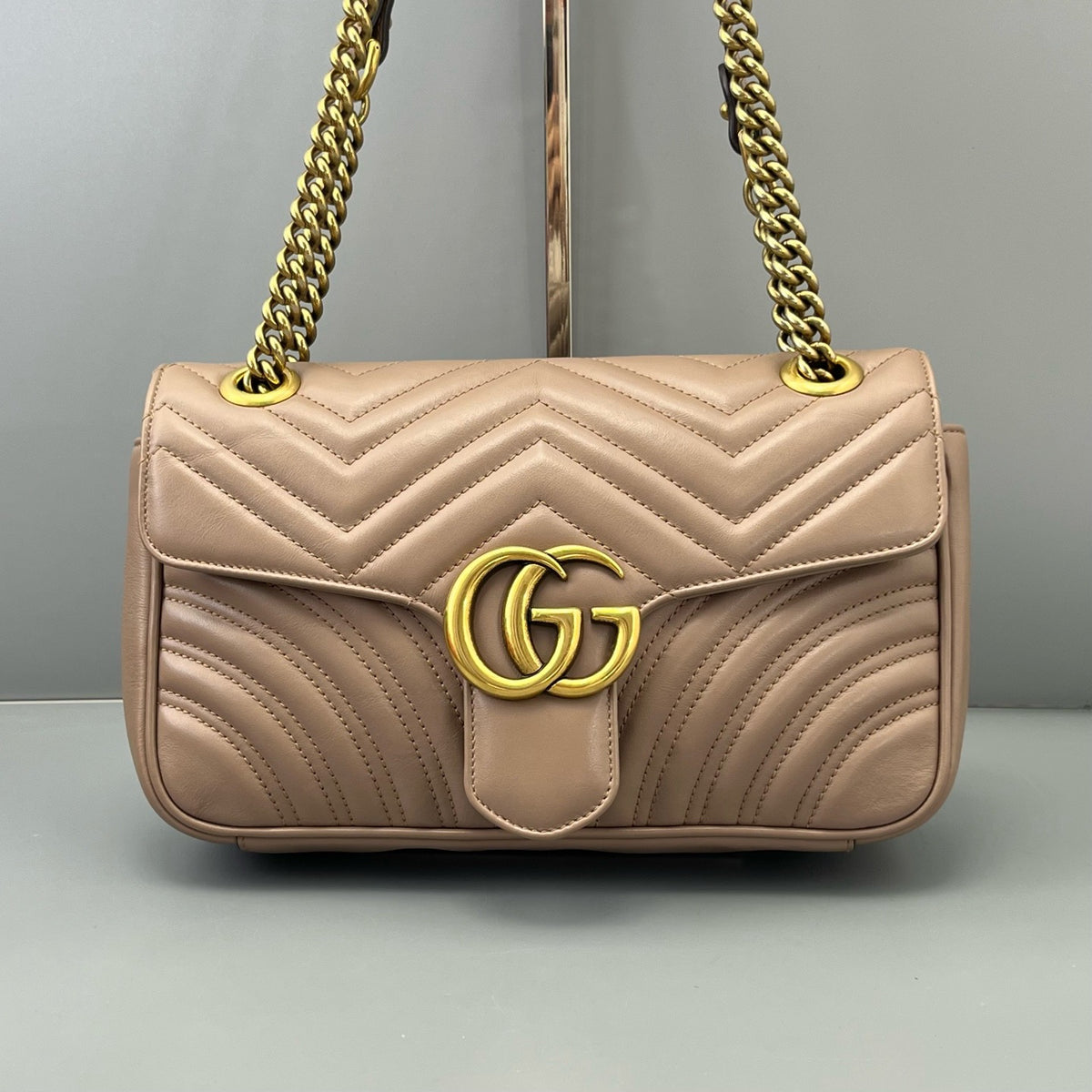 Gucci - Marmont - Leather - Pink - (small)