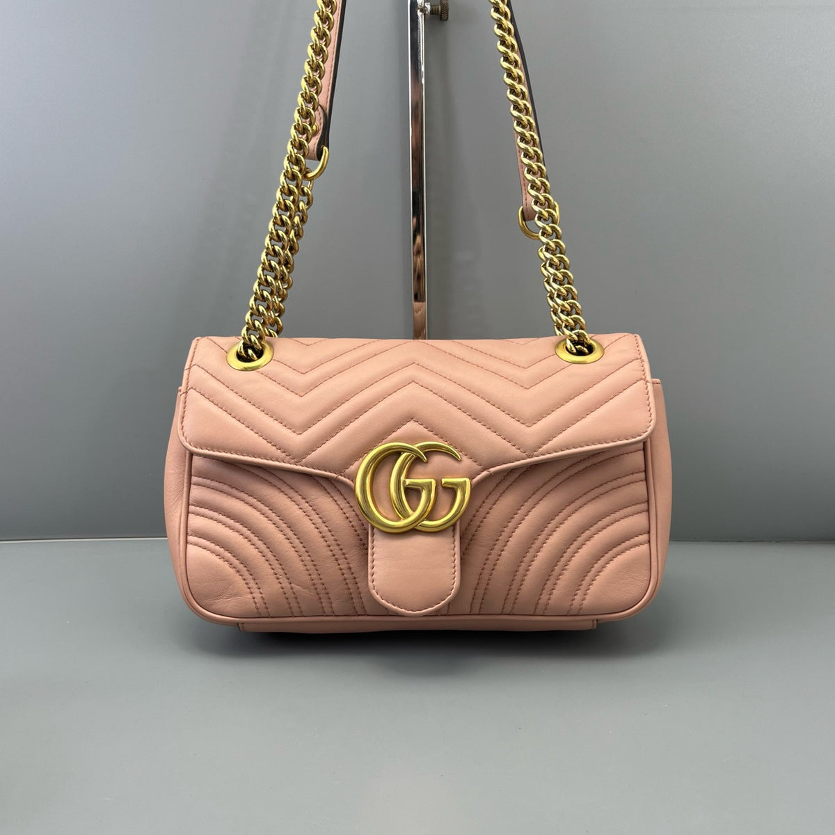 Gucci - Marmont - Leather - Pink - (small)