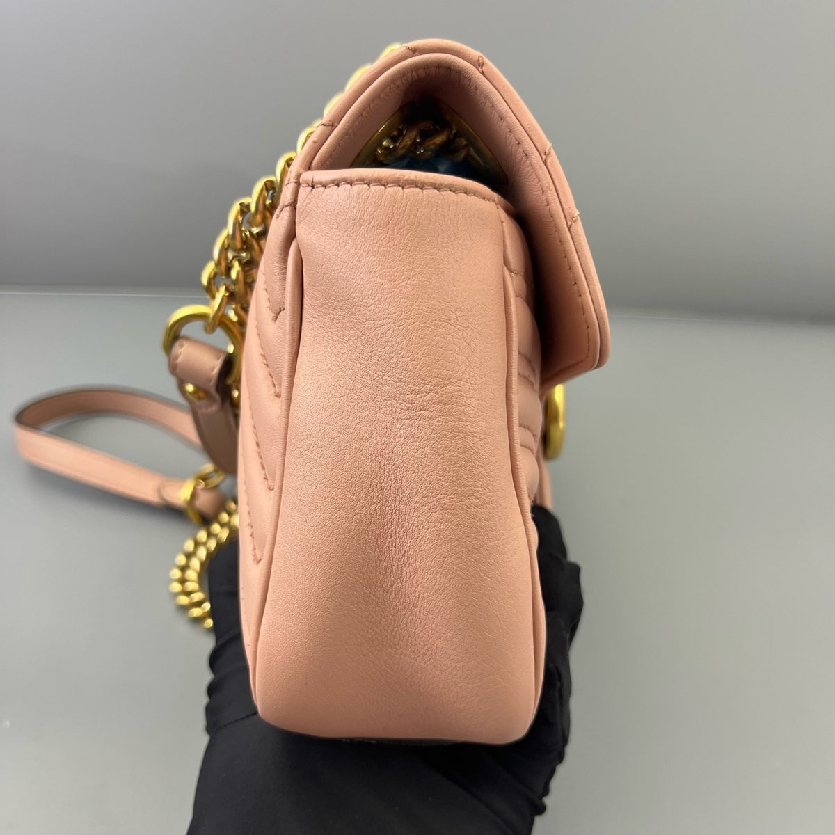 Gucci - Marmont - Leather - Pink - (small)