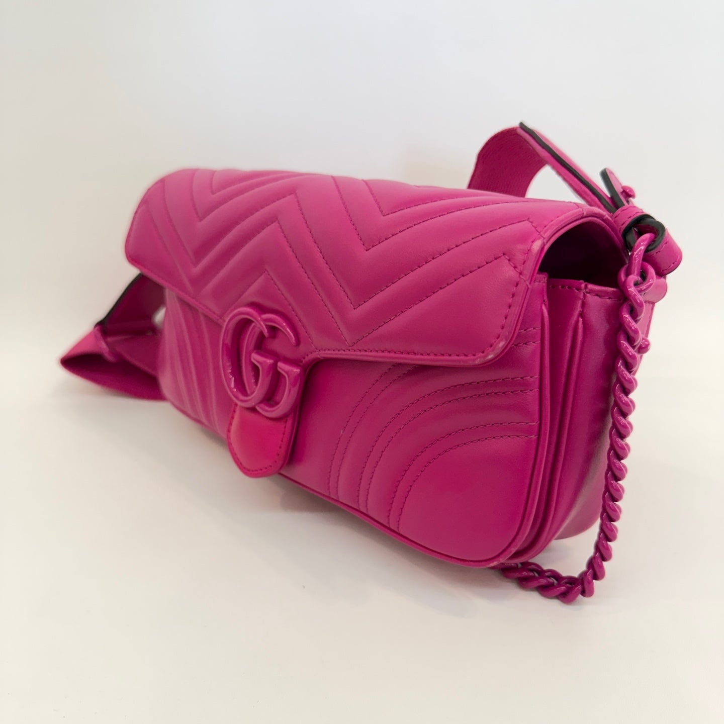 Gucci - Marmont - Leather - Pink - (small)