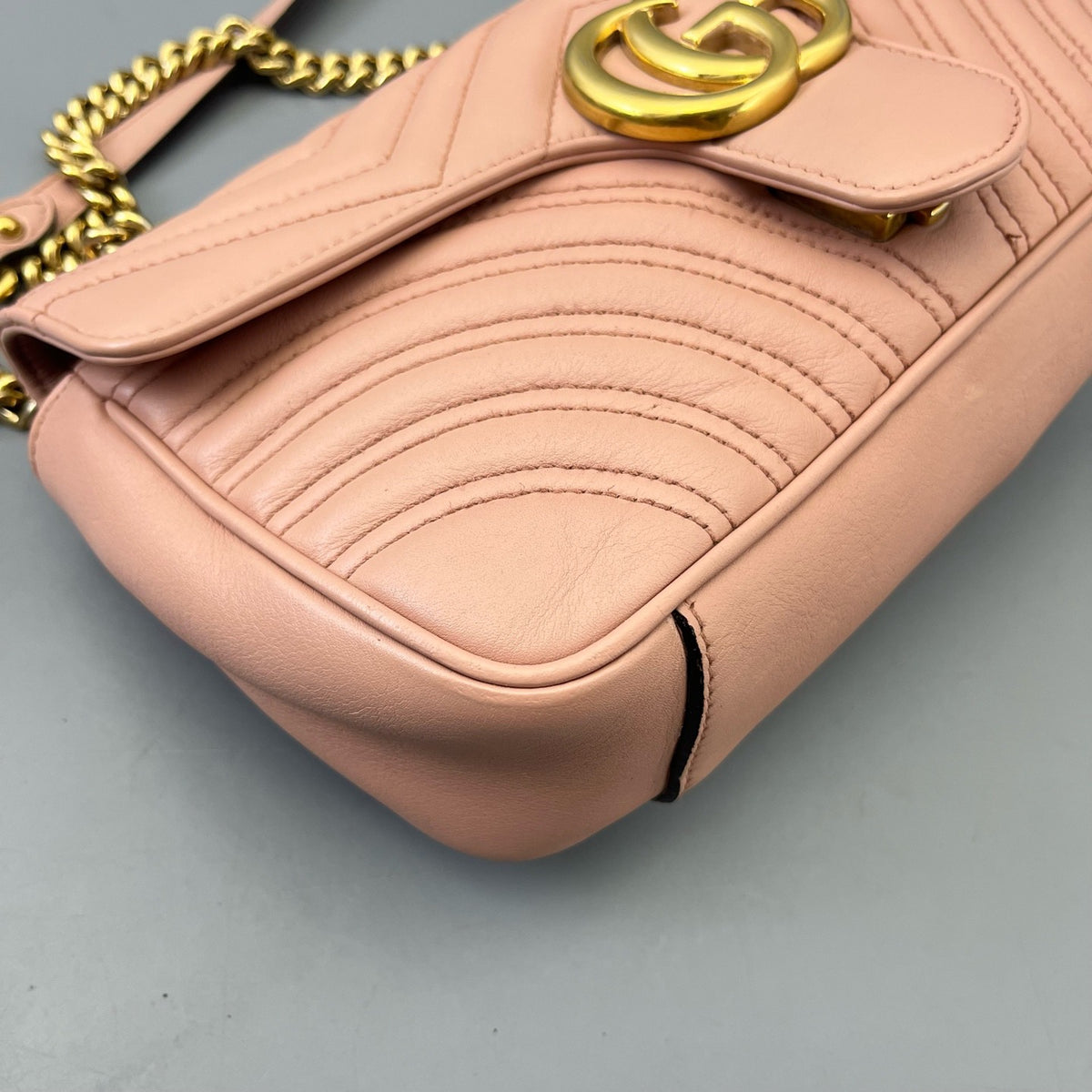 Gucci - Marmont - Leather - Pink - (small)