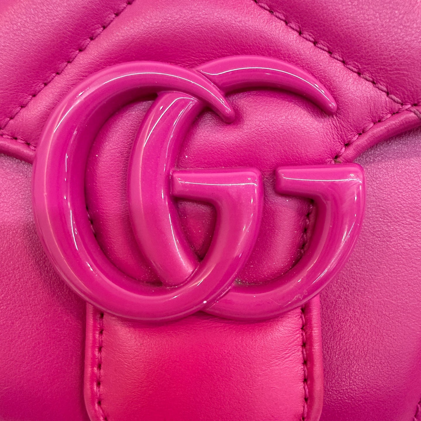 Gucci - Marmont - Leather - Pink - (small)