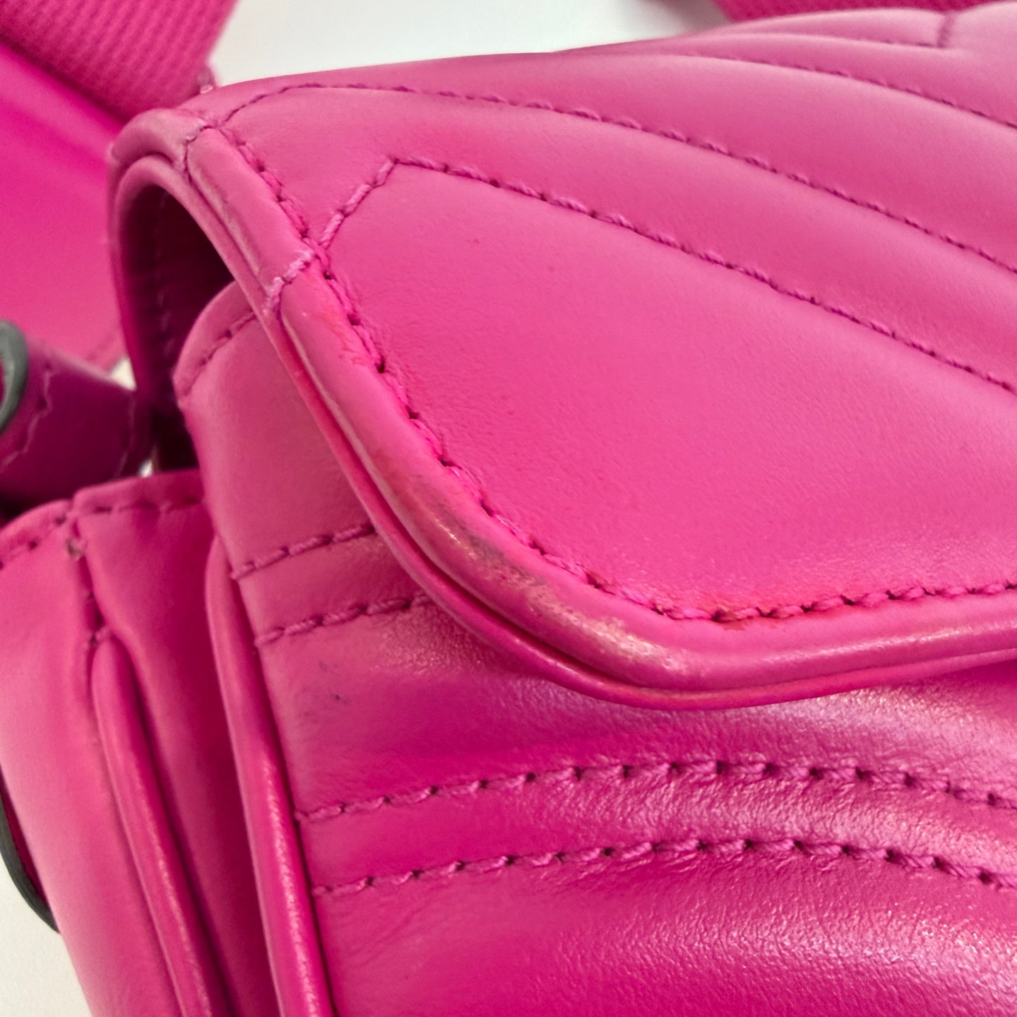 Gucci - Marmont - Leather - Pink - (small)